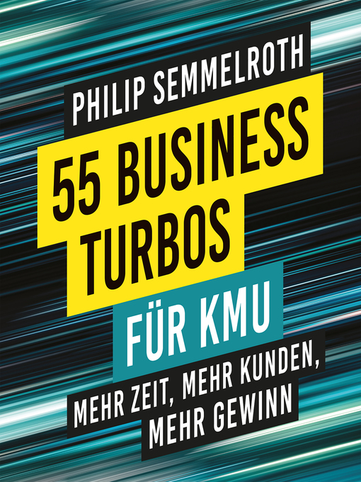 Title details for 55 Business-Turbos für KMU by Philip Semmelroth - Available